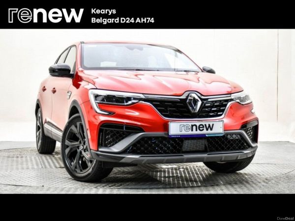 Renault Arkana Hatchback, Petrol Hybrid, 2022, Red