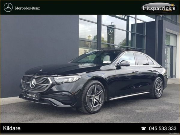 Mercedes-Benz E-Class Saloon, Diesel Plug-in Hybrid, 2025, Black