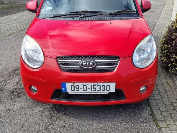 Kia Picanto Hatchback, Petrol, 2009, Red