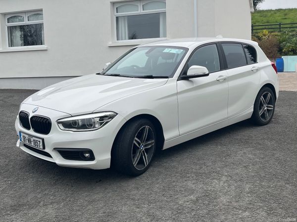 BMW 1-Series Hatchback, Diesel, 2018, White