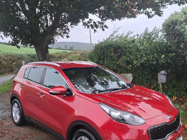 Kia Sportage SUV, Diesel, 2018, Red