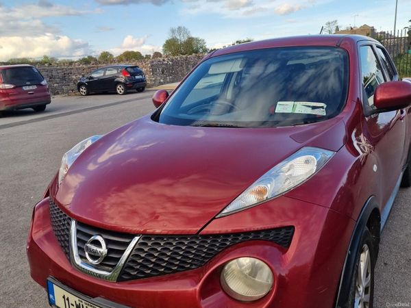 Nissan Juke SUV, Diesel, 2011, Red