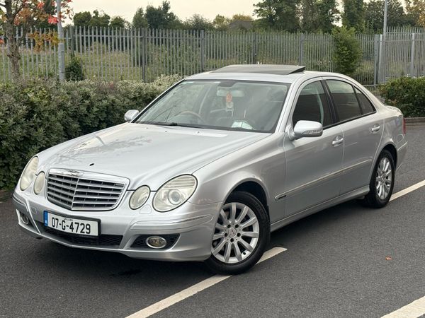 Mercedes-Benz E-Class Saloon, Petrol, 2007, Silver