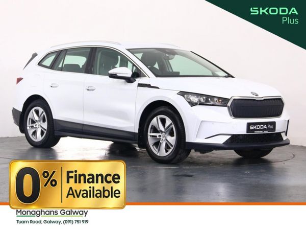 Skoda Enyaq SUV, Electric, 2023, White