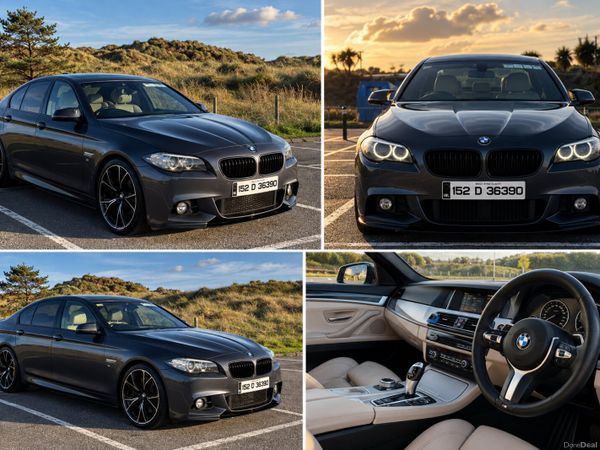BMW 5-Series Saloon, Diesel, 2015, Grey