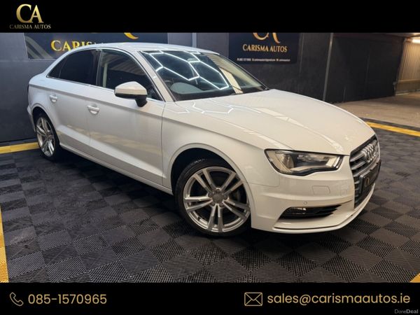 Audi A3 Saloon, Petrol, 2015, White