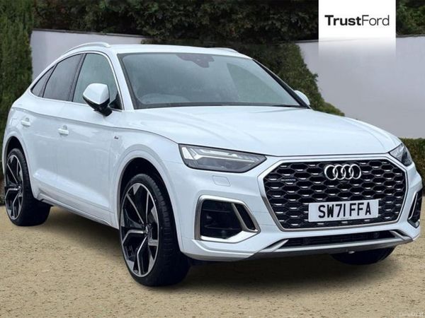 Audi Q5 Estate, Petrol, 2021, White