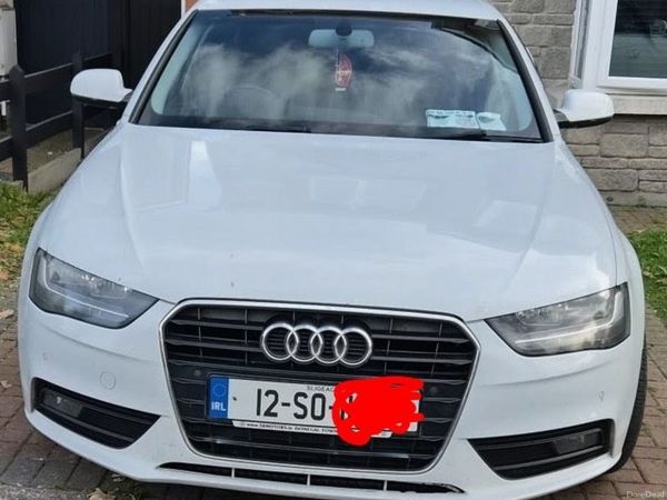 Audi A4 Saloon, Diesel, 2012, White