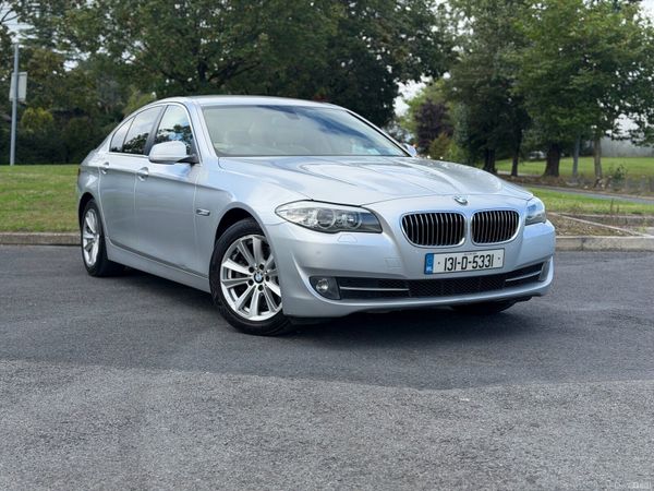 BMW 5-Series Saloon, Diesel, 2013, Silver