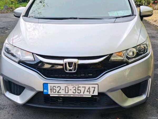 Honda Fit Hatchback, Petrol Hybrid, 2016, Silver
