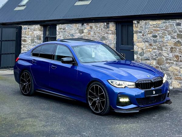 BMW 3-Series Saloon, Diesel, 2019, Blue