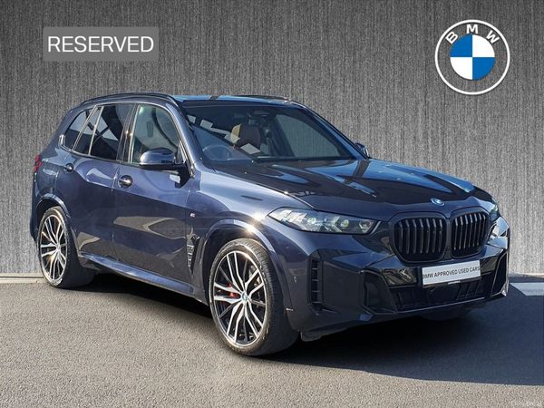 BMW X5 SUV, Petrol Plug-in Hybrid, 2024, Black