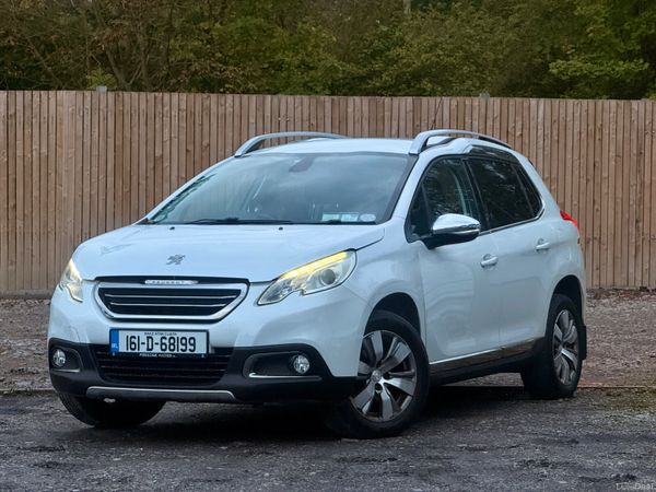 Peugeot 2008 SUV, Petrol, 2016, White