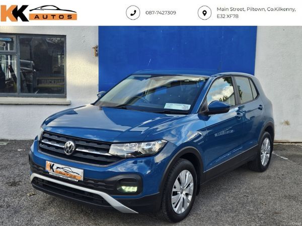 Volkswagen T-Cross Hatchback, Petrol, 2020, Blue