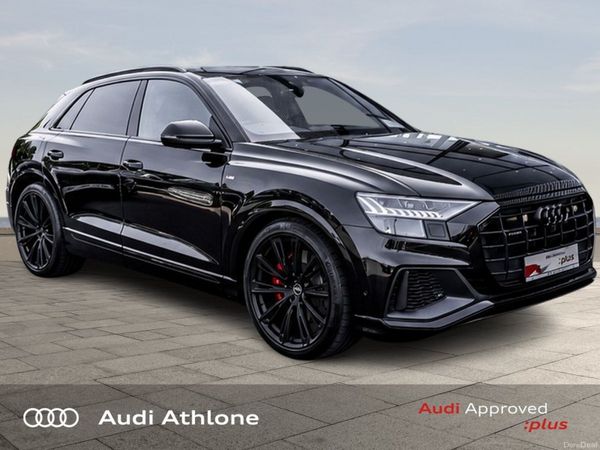 Audi Q8 SUV, Petrol Plug-in Hybrid, 2024, Black