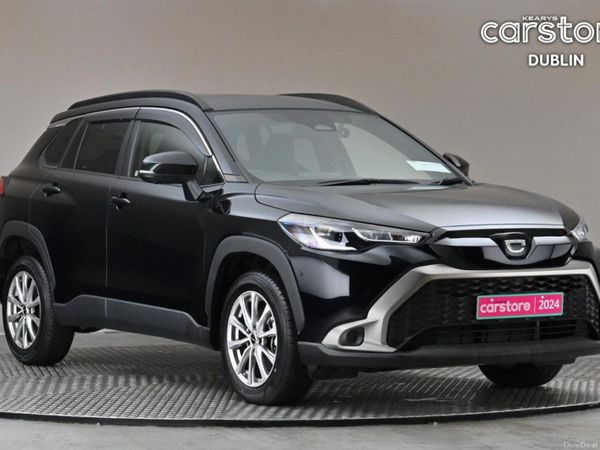 Toyota Corolla Cross SUV, Petrol Hybrid, 2024, Black