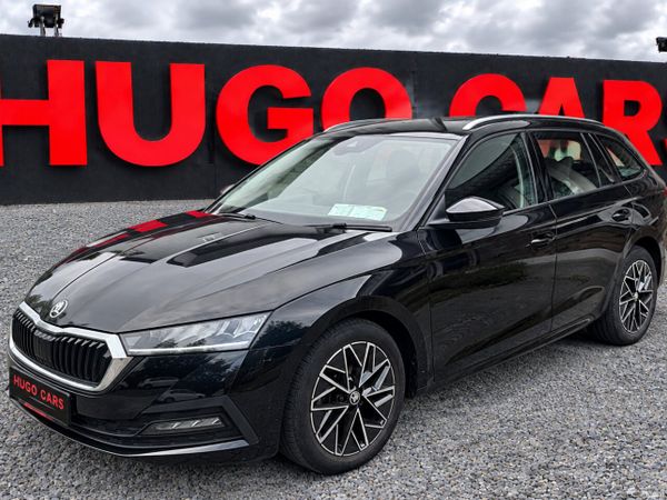 Skoda Octavia Estate, Petrol, 2021, Black