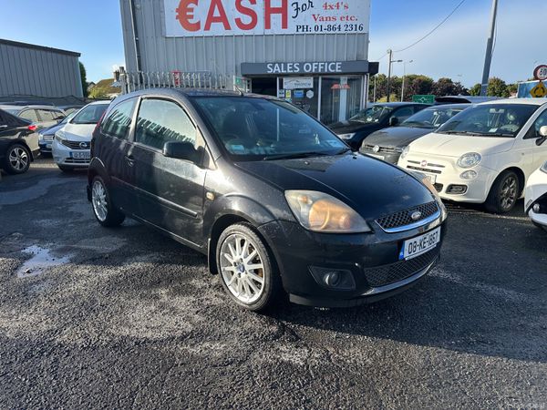 Ford Fiesta Hatchback, Petrol, 2008, Black