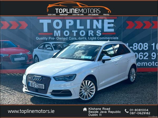 Audi A3 Coupe, Petrol Plug-in Hybrid, 2016, White