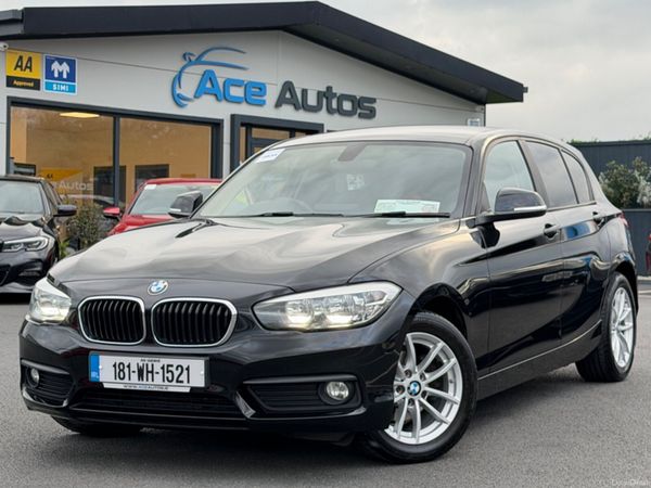 BMW 1-Series Hatchback, Diesel, 2018, Black