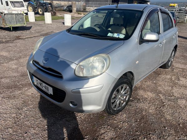 Nissan March Hatchback, Petrol, 2012, Silver