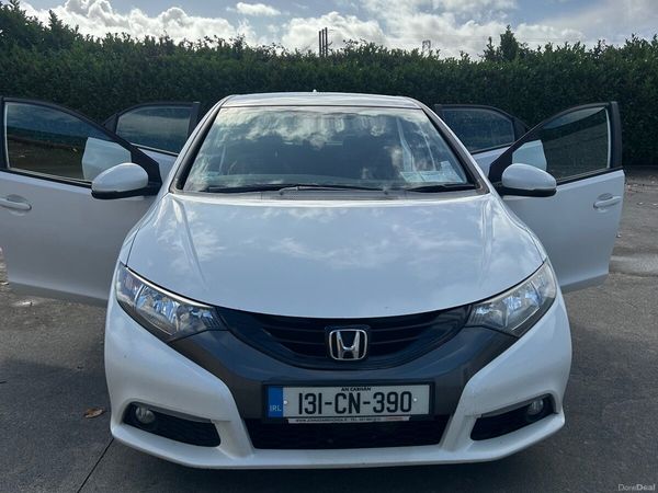 Honda Civic Hatchback, Diesel, 2013, White