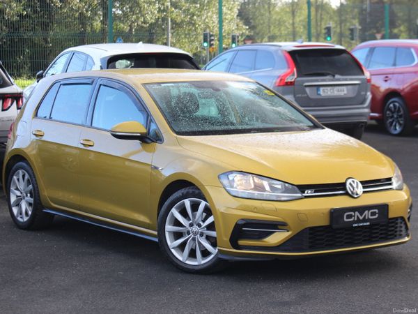 Volkswagen Golf Estate, Petrol, 2017, Yellow