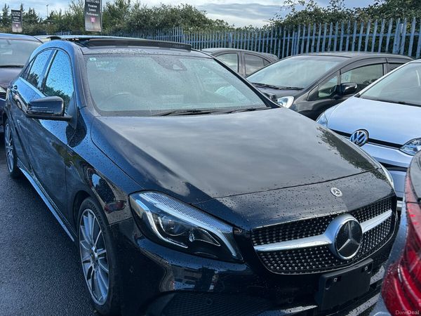 Mercedes-Benz A-Class Hatchback, Petrol, 2017, Black