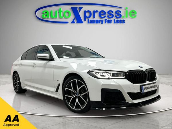 BMW 5-Series Saloon, Diesel, 2021, White