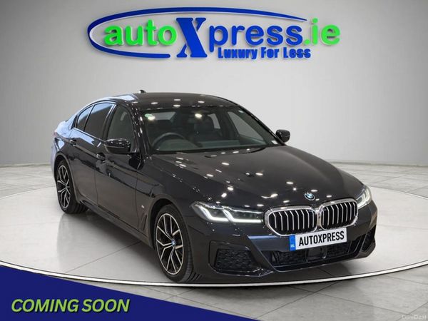 BMW 5-Series Saloon, Diesel, 2021, Black