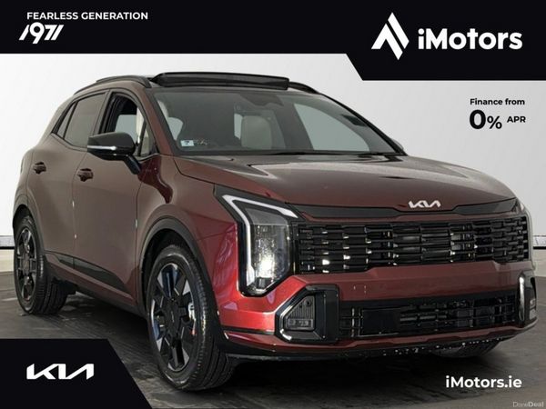Kia Sportage SUV, Petrol Hybrid, 2026, Red