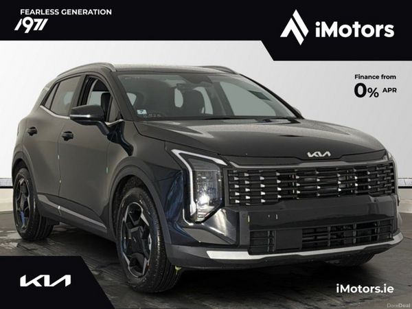 Kia Sportage SUV, Petrol Hybrid, 2026, Black