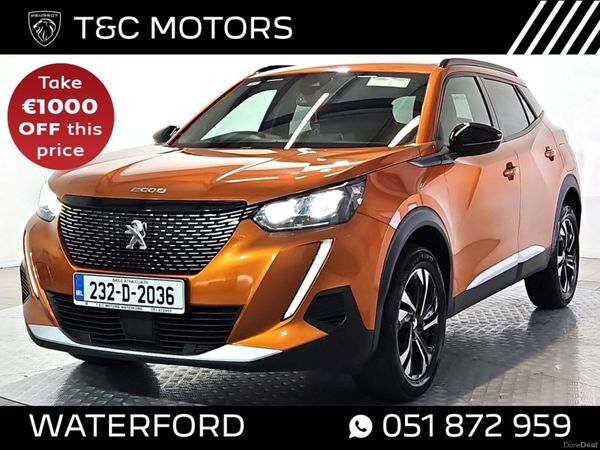 Peugeot 2008 MPV, Petrol, 2023, Orange