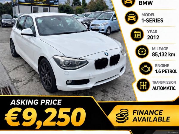 BMW 1-Series Hatchback, Petrol, 2012, White