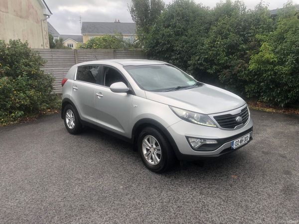 Kia Sportage SUV, Diesel, 2013, Silver