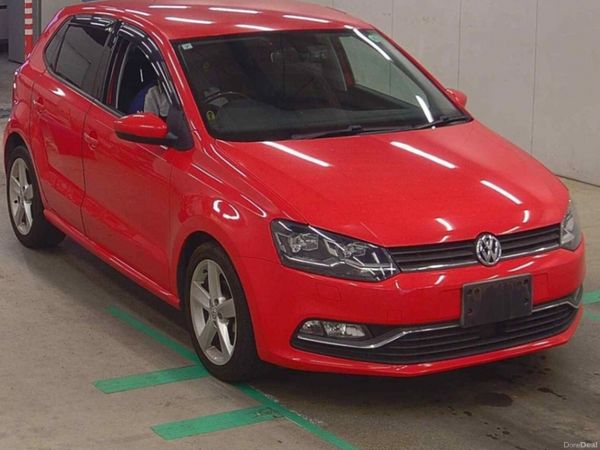 Volkswagen Polo Hatchback, Petrol, 2017, Red