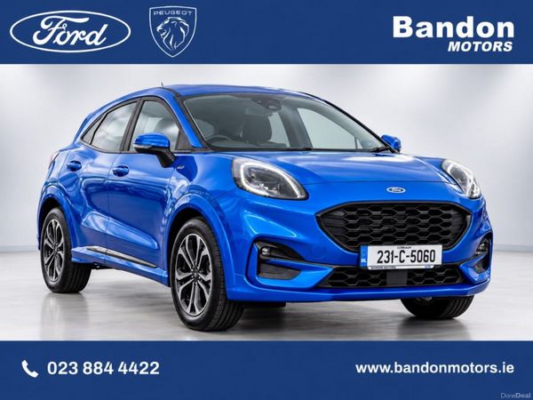 Ford Puma MPV, Petrol Hybrid, 2023, Blue