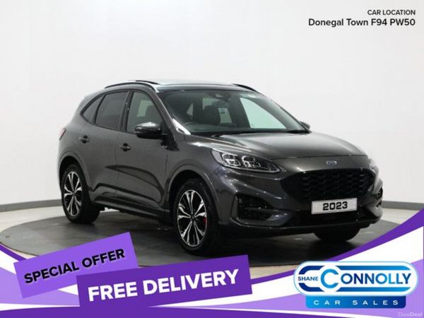 Ford Kuga SUV, Petrol Hybrid, 2023, Grey