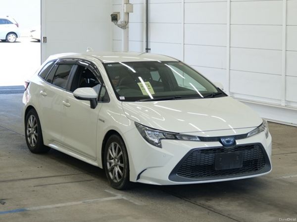 Toyota Corolla Estate, Petrol Hybrid, 2020, White