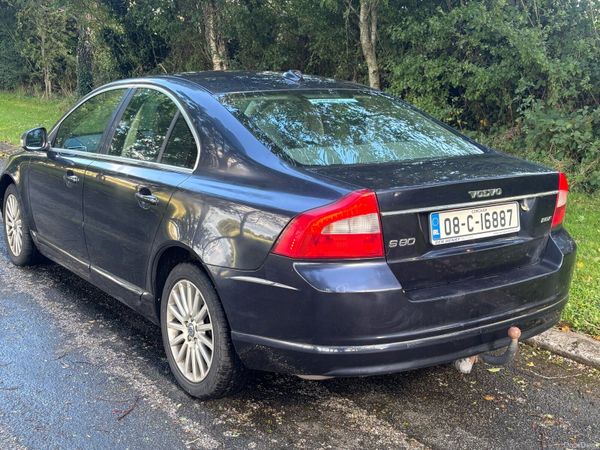 Volvo S80 Saloon, Ethanol Petrol, 2008, Blue