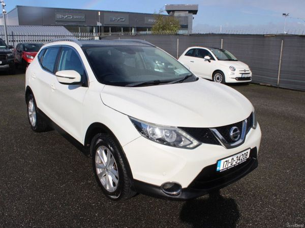Nissan Qashqai SUV, Diesel, 2017, White