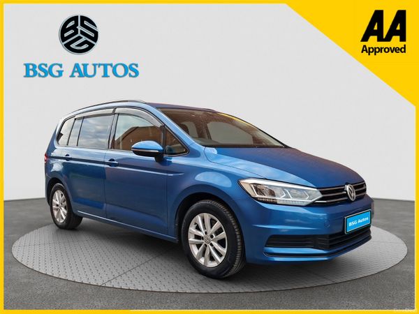 Volkswagen Touran MPV, Petrol, 2017, Blue