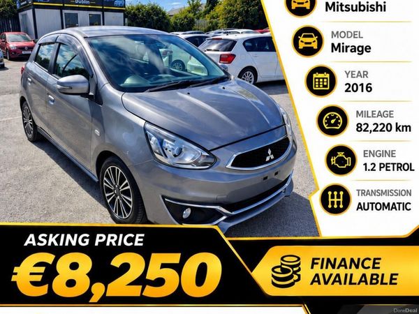 Mitsubishi Mirage Hatchback, Petrol, 2016, Grey