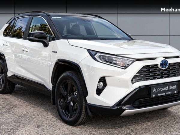 Toyota RAV4 SUV, Petrol Hybrid, 2019, White