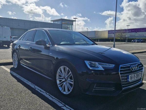 Audi A4 Saloon, Diesel, 2016, Black