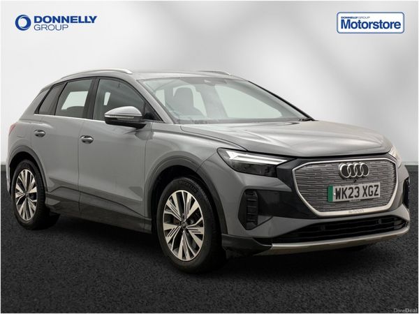 Audi Q4 SUV, Electric, 2023, Grey