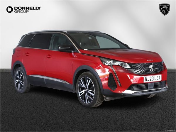 Peugeot 5008 Estate, Petrol, 2023, Red
