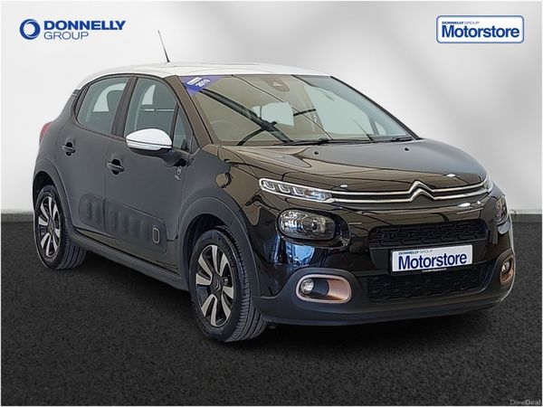 Citroen C3 Hatchback, Petrol, 2019, Black
