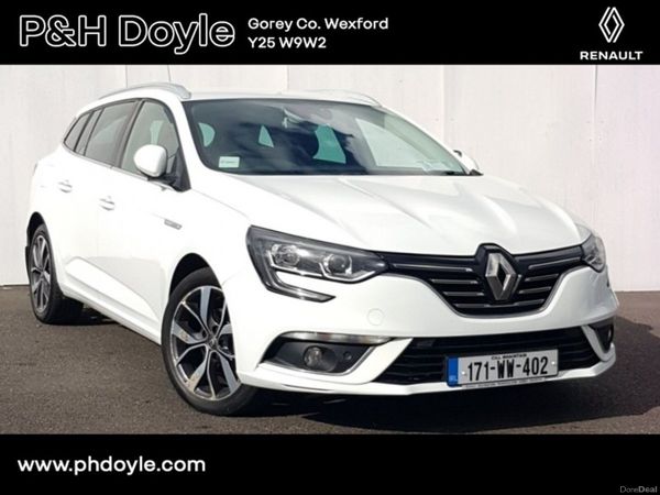 Renault Megane Estate, Diesel, 2017, White