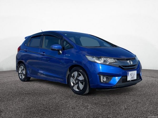 Honda Fit Hatchback, Petrol Hybrid, 2014, Blue